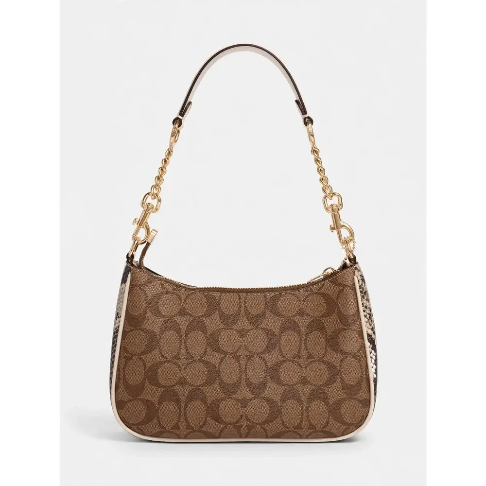 Coach Nolita 19 Signature Canvas Shoulder Bag